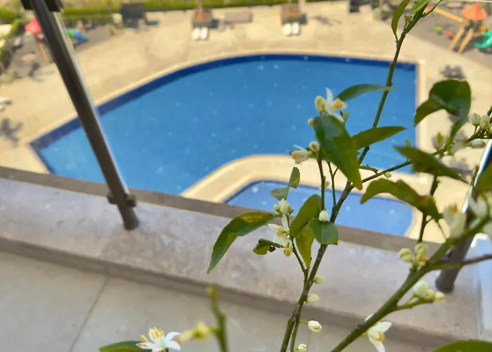 アパート Lavender Homes Iskele - Cosy With Pool ファマグスタ